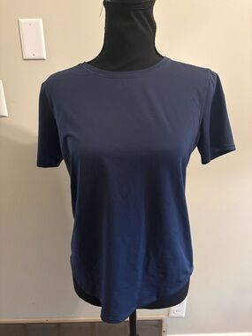 lululemon athletica Deep Navy Crew Neck Tee